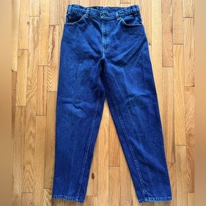 Levi's Men's Relaxed Jeans in Dark Blue